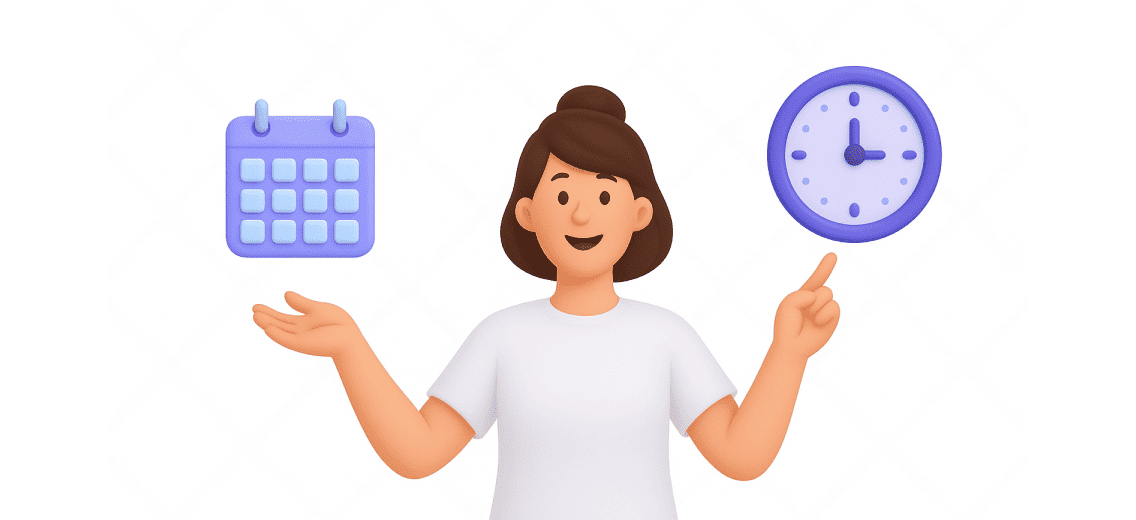 Иллюстрация расписания показа